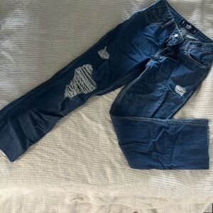 Hollister Blue Flare & Wide Leg Jeans